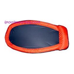 Mesh Lounge Swimming Pool Floating Inflatable Float Chairs Red