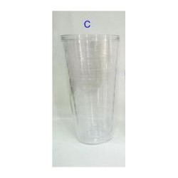 696ml - 23.5 oz Tritan double wall tumblers