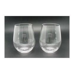 588ml - 19.8 oz polycarbonate stemless Wine glass