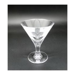 75ml - 2.5oz polycarbonate Martini glasses