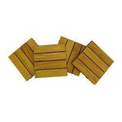 Solid Wood Deck Tiles