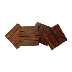 Solid Wood Deck Tiles