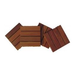 Solid Wood Deck Tiles