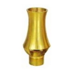 Cascade jet brass fountain nozzles