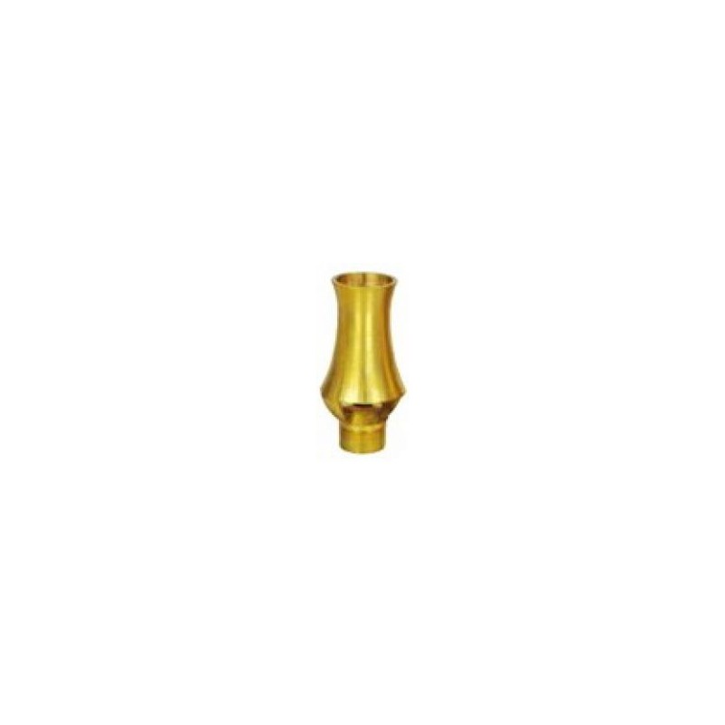 Cascade jet brass fountain nozzles