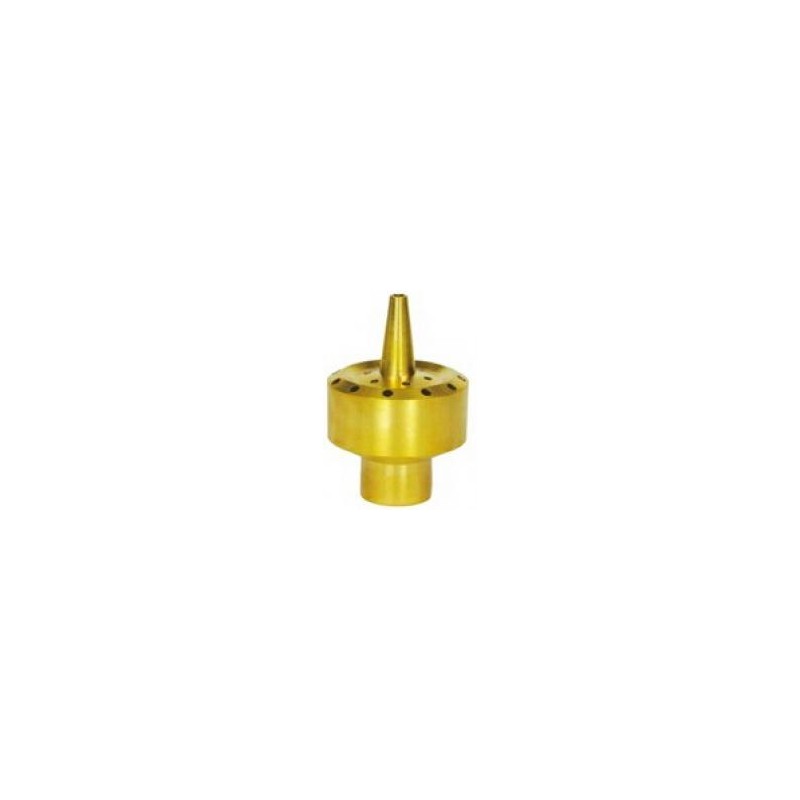 Festive spray brass fountain nozzle