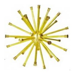 Ball Dandelion spray brass fountain nozzle