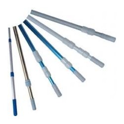 Ribbed Telescopic aluminum pole